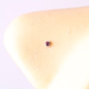 Red Garnet nose piercing 20 gauge Surgical Steel New